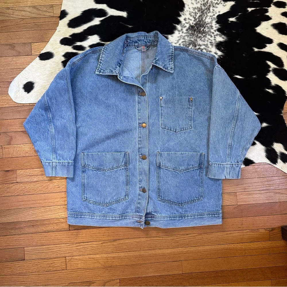 mono b | oversized denim jacket